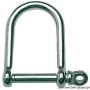 Shackles stainless steel D large mm 8