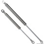 Stainless steel gas spring 250mm 18 Kg
