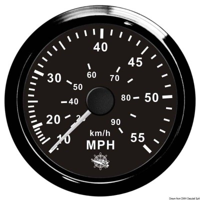 Indicator snelheid 0-55mph