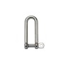 Shackle long stainless steel 4mm