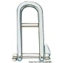 Shackle with snap-on stainless steel 5mm