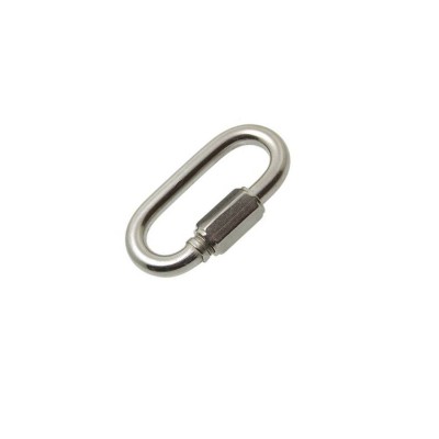 Carabiner stainless screw 6mm