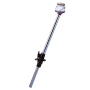 Retractable rod with 60cm ground light