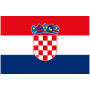 Zászló 30x45 Horvátország