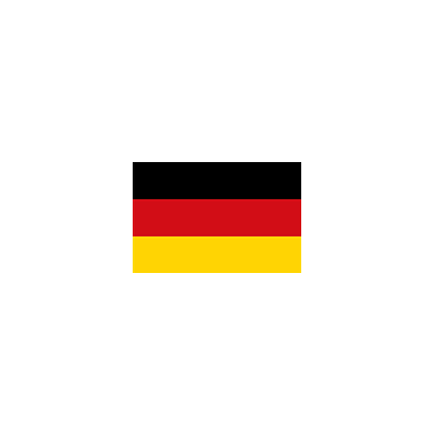 Tyskland flagga 30x45