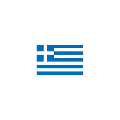 Vlag van Griekenland 20x30cm