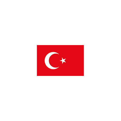 Flag Turkiet 30x45cm