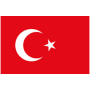 Zastava Turske 30x45cm