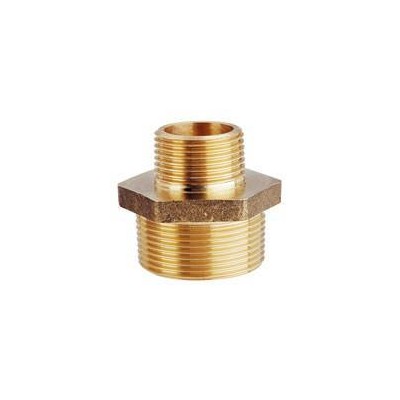 Connection screw double brass 1/4" x 1/8"