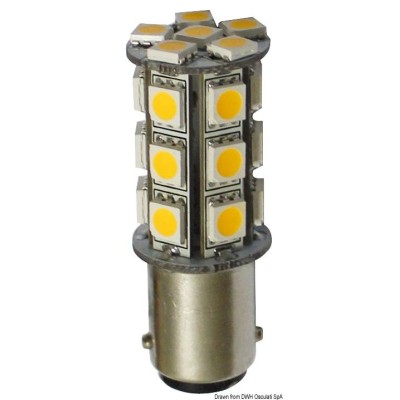 Led-lampe BA15D 3,6 W