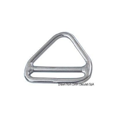 Stainless steel triangle 6 x 50 mm