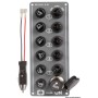 5 switch panel + lighter socket