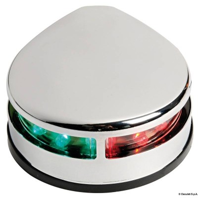 Evoled two-tone polished stainless steel light