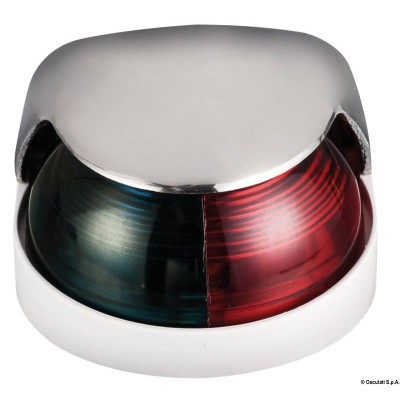 Two-tone stainless steel 225 ° deck light