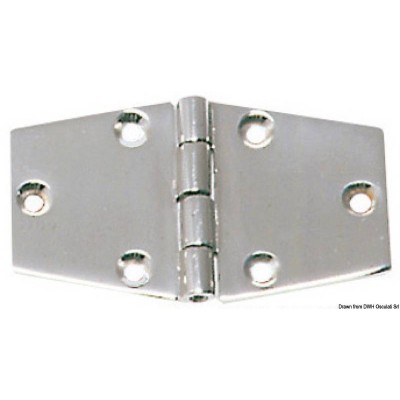 96 x 56 mm precision cast stainless steel hinge