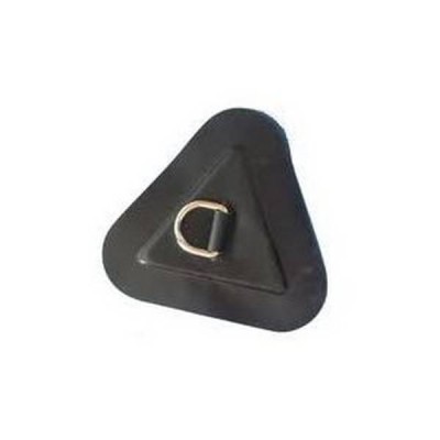 Triangolo colore nero in PVC 15 cm