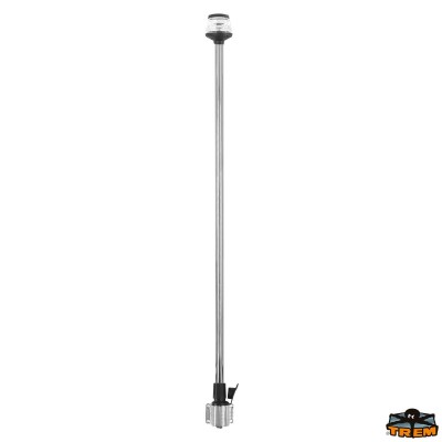 Wall-extractable 360° light rod