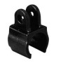 Black pulpit awning attachment 25mm
