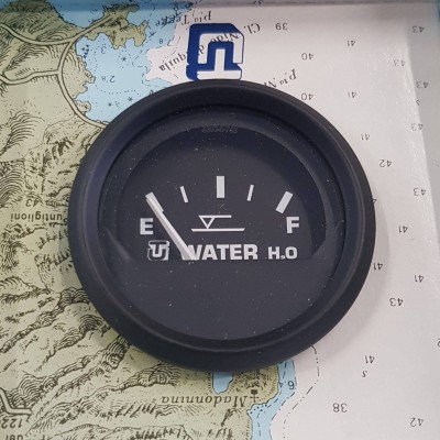 Zwart-zwart waterniveau-indicator