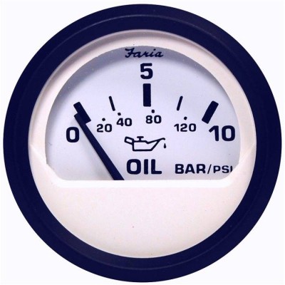 Engine oil pressure indicator