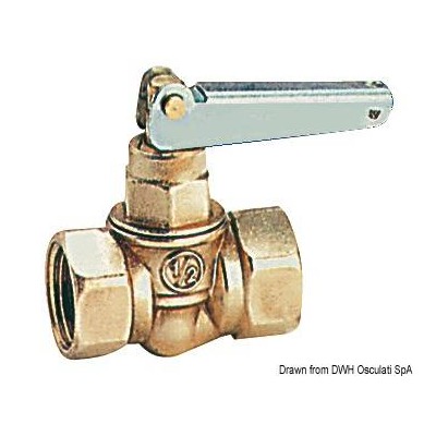 3/8 "brass fuel tap
