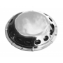 Circular stainless steel aerator 200 mm