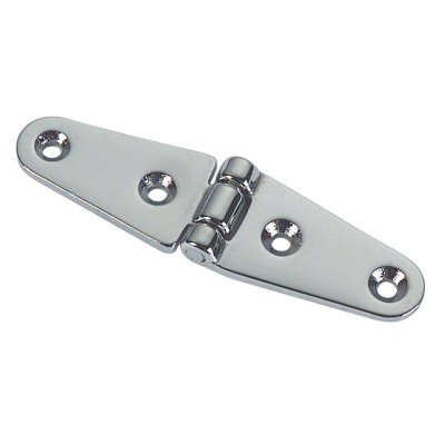 Double tail brass hinge 151x30x4mm