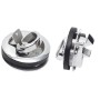 Stainless steel latch lifter with lock