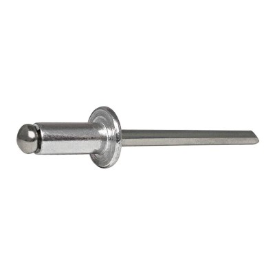 Aluminum-stainless steel rivet 3.2 x 10 mm