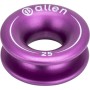 Aluminum ring 25mm hole 10mm purple