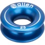 Alumínium gyűrű 25mm furat 10mm kék