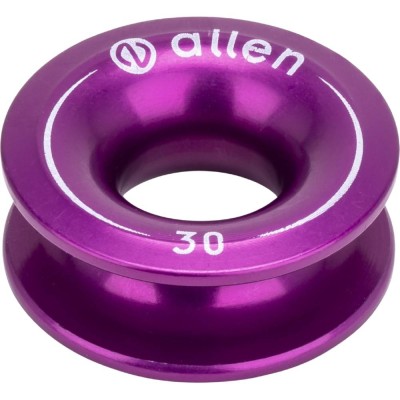 Aluminum ring 30mm hole 12mm purple