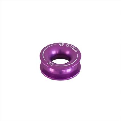 Aluminum ring 35mm hole 14mm purple