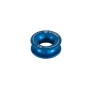 Aluminium ring 35mm gat 14mm blauw