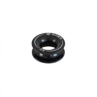 Aluminum ring 35mm hole 14mm black