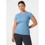HH Tech-T-Shirt für Damen in leuchtendem Blau