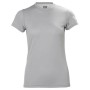 HH tech t-shirt för kvinnor ljusgrå