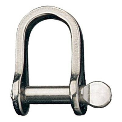 Stainless steel shackle 4.8 x 18 mm