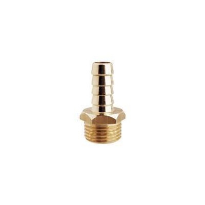 Brass female hose connector 1/2" x 18