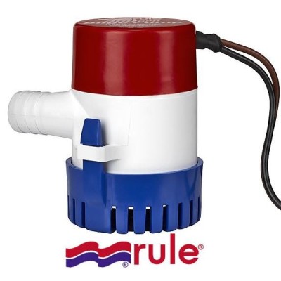 Bilge Pump Immersion Rule 12 Volt 1100 Ghp 70 Lt/Min
