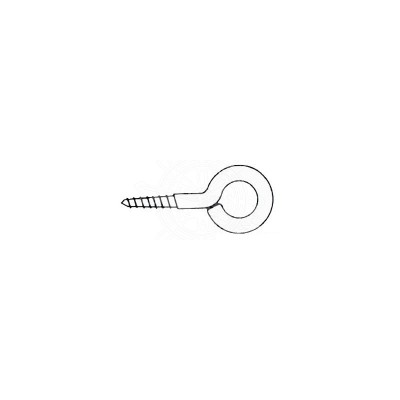 Eyebolts stainless steel screw, 32 x 3.5 mm