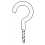 Stainless hook screw 37 x 3.5 mm