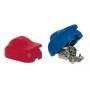Snap-on battery terminals