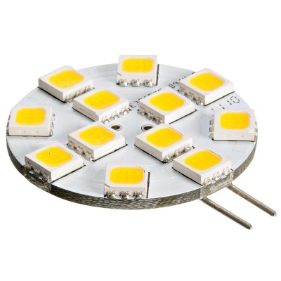 G4 LED-lampa 12 lysdioder med sidoanslutning