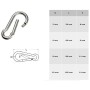Carabiner stainless steel Ø5 Size