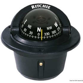 Compass flush Ritchie-black