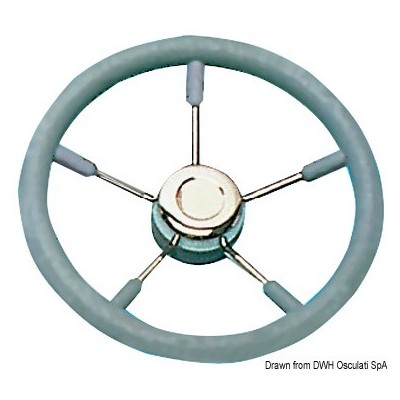 320 mm gray steering wheel