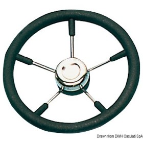 Steering wheel mm 320 black
