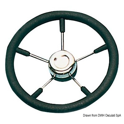 Steering wheel mm 320 black