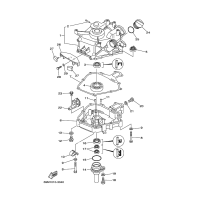 The cylinder and crankcase F2,5A